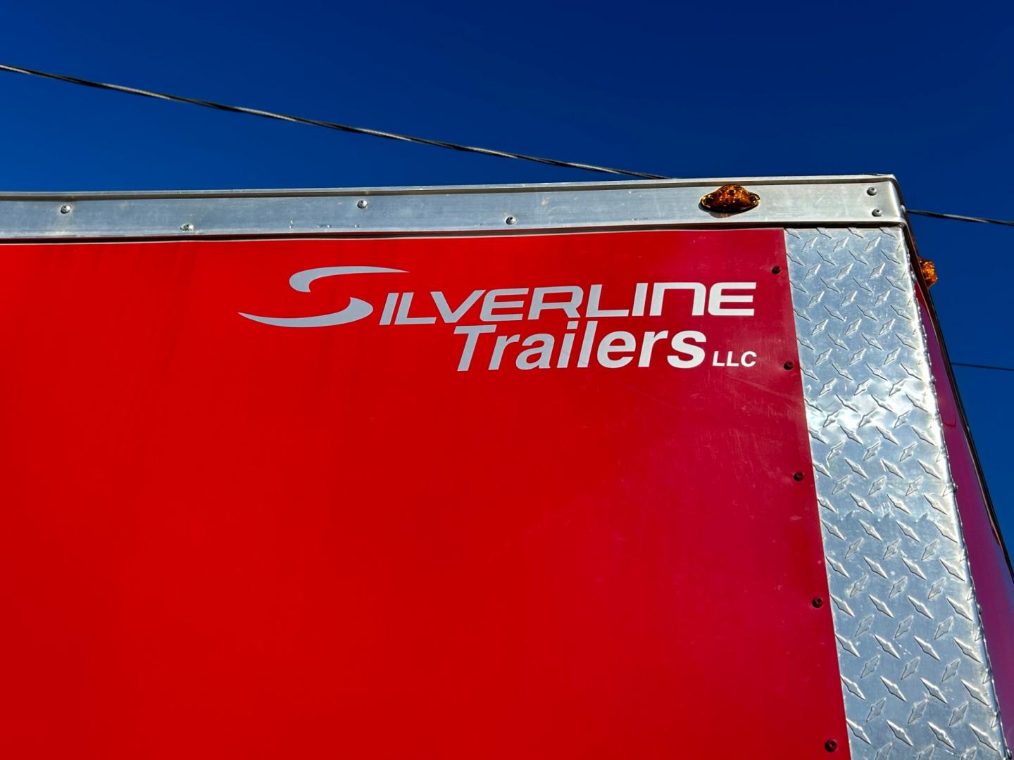 2022 RED POWER LINE SILVERLINE ENCLOSED (1P9BE2026NF) , located at 17760 Hwy 62, Morris, OK, 74445, 35.609104, -95.877060 - Photo#8